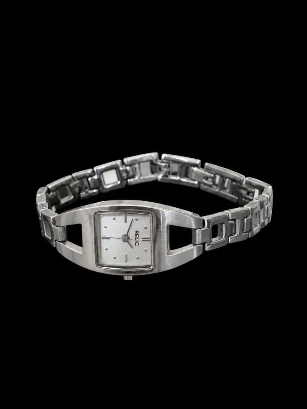 vintage RELIC stainless steel water resistant 100 feet - UNTESTED